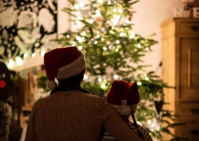 Aan alle gescheiden ouders met wie wij de feestdagen vieren